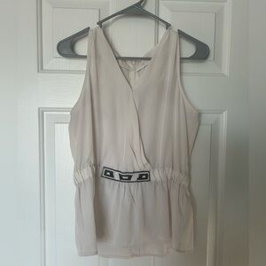 Calvin Klein white dress top